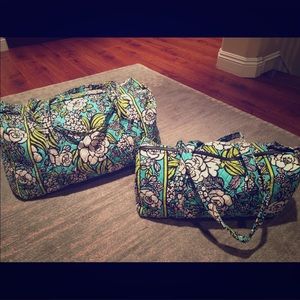 Bundle to die for! Vera Bradley LG/SM duffel bags